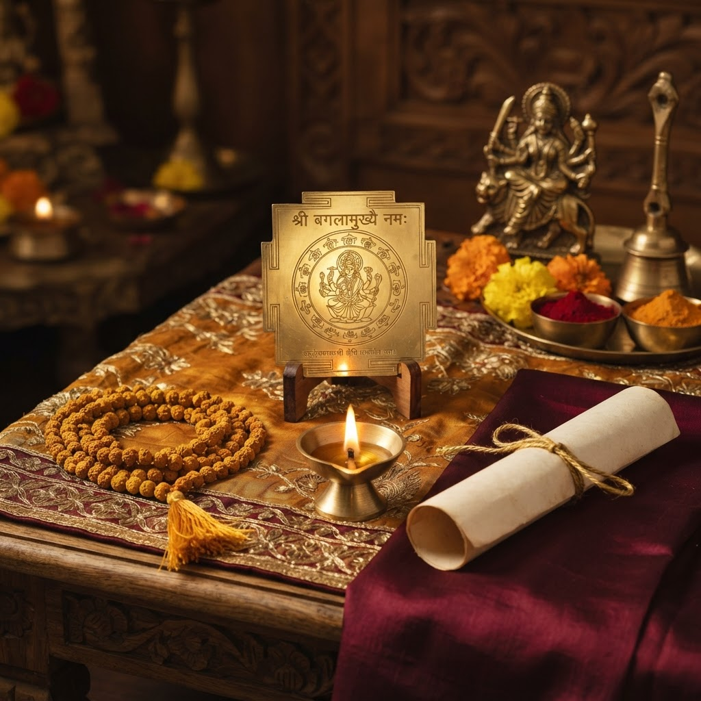 Baglamukhi Mantra Japa Ritual